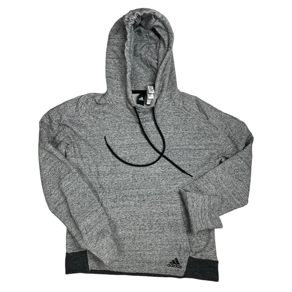 ADIDAS SweatshirtGray Hoodie Pullover Size S - Picture 3 of 10